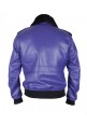 Batman Henchman Joker Goon Purple Bomber Jacket 